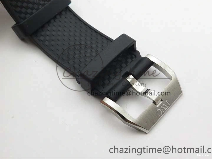 MIROTIME 0111 Aquatimer Chrono IW376803 V6F 1:1 Best Edition Blue Dial on Ruber Strap A Neat 7083